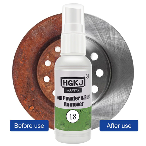 HGKJ 18, 50ml Zang Remover Spray for Bike, Cars, and All Spare Parts